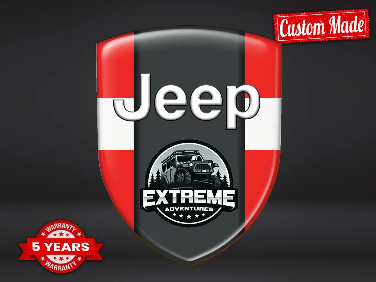 Jeep Pegatinas Silicona Auto Pro Máximo Duradero Estilosas